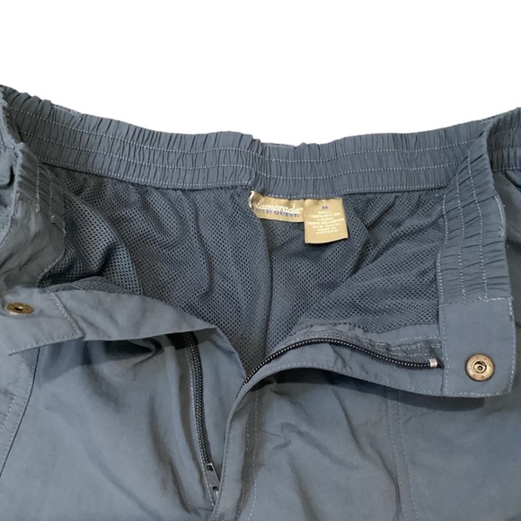 Islamorada 100% Nylon Fishing Shorts, Blue Grey Color - Medium - Picture 2 of 8